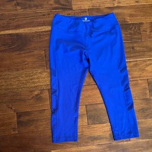 Women’s Blue Capri Leggings Size XL